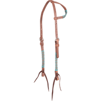 Turquoise Laced Harness